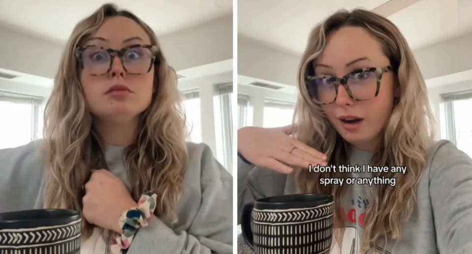 Diese Flugbegleiterin hat einige Geheimnisse auf TikTok ausgeplaudert. Foto: TikTok/destanieaaa
