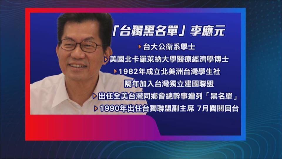 前駐泰代表李應元胰臟癌病逝台大　享壽68歲