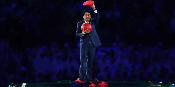Jugadores recuerdan a Shinzo Abe por su disfraz de Mario en los Juegos Olímpicos