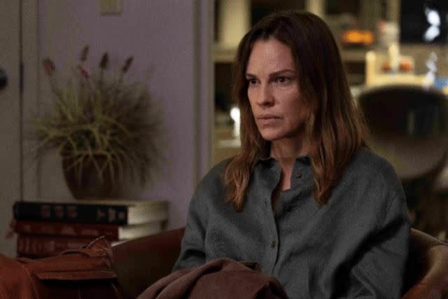 <p>Vertical</p> Hilary Swank in "The Good Mother"