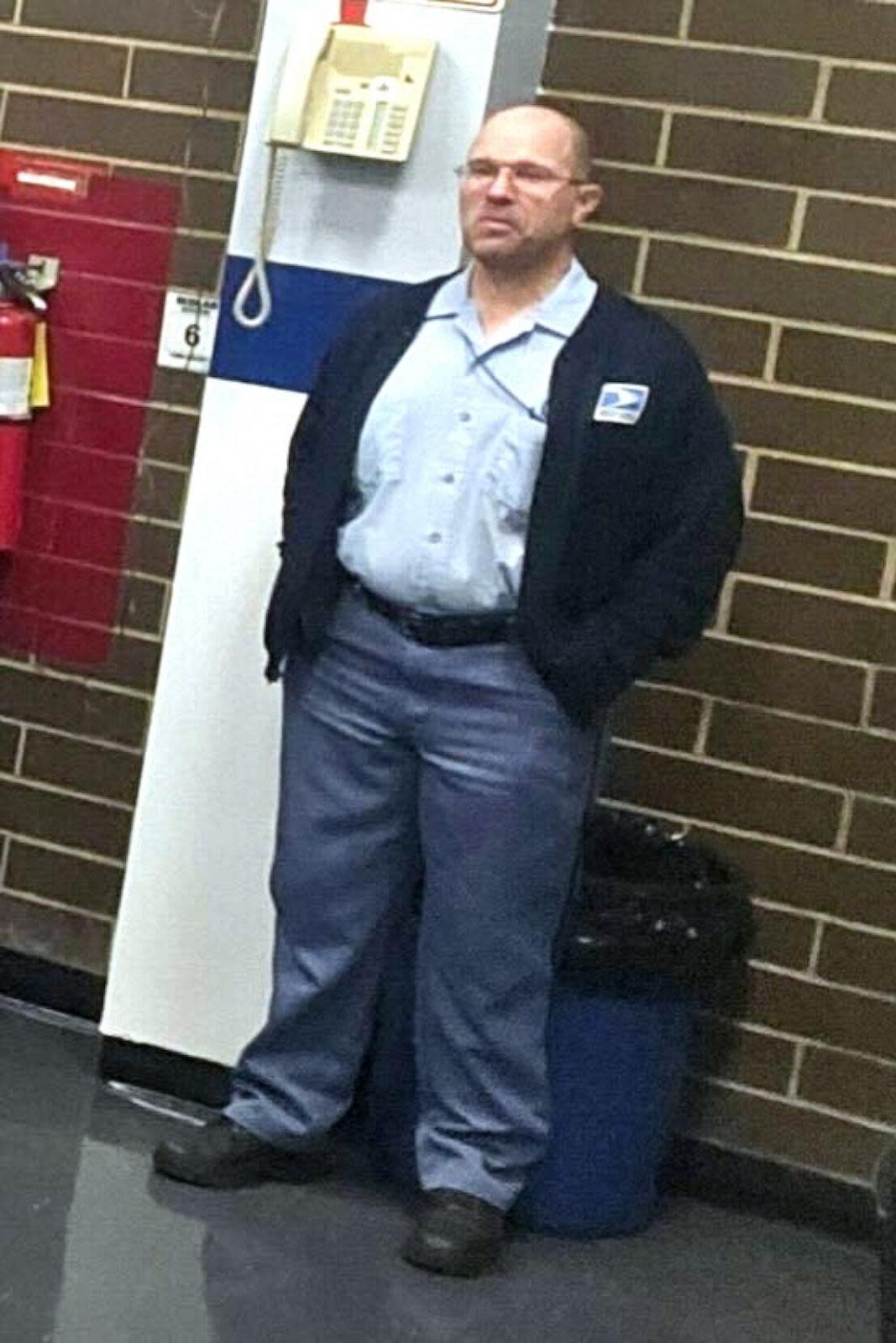 PHOTO: The U.S. Postal Service identified 49-year-old letter carrier Jay Larson as one of the four people killed in a stabbing rampage that occurred on March 27, 2024, in Rockford, Illinois.  (Lawrence Steward)