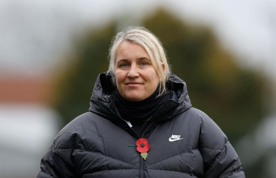 This is Emma Hayes' final season in charge of Chelsea (Action Images via Reuters)