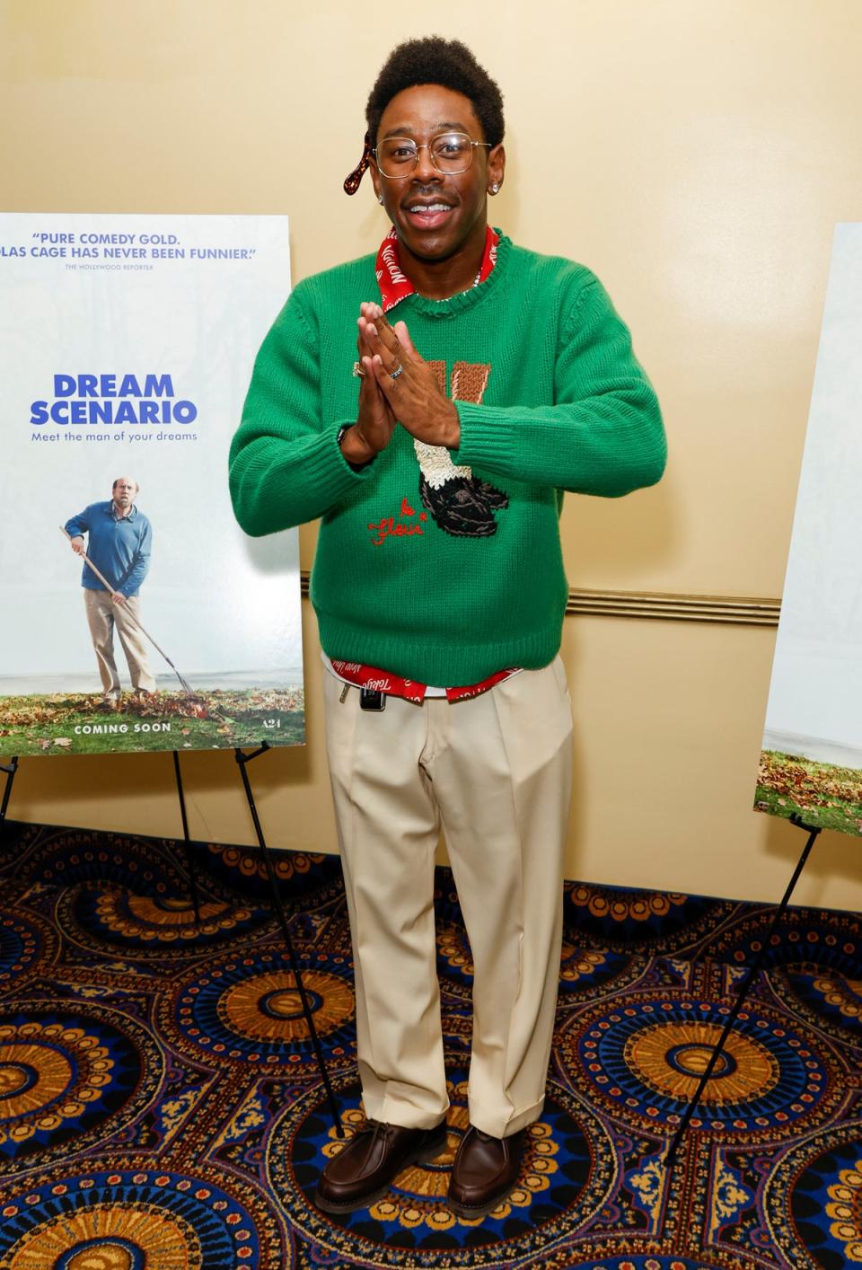 Tyler, the Creator is a celebrity purveyor of grandpa style (Getty Images)