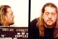 <p>The WWE wrestler was arrested in 1998 after allegedly exposing himself to a female staff member of the motel at which he was staying. Wight was eventually released due to a lack of evidence. (Photo credit: Law Enforcement) </p>