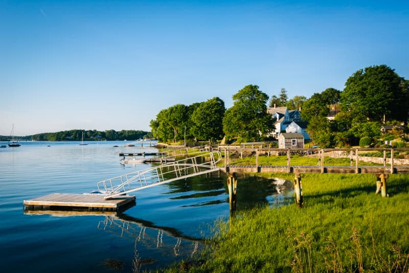 lake house dock