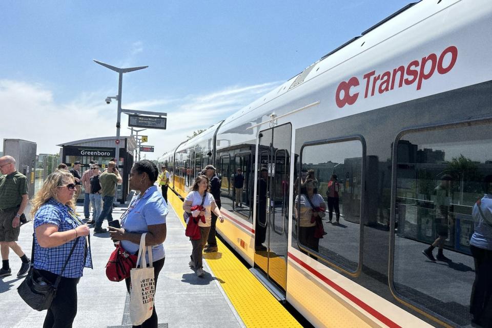 Greensboro LRT station Ottawa June 3, 2023