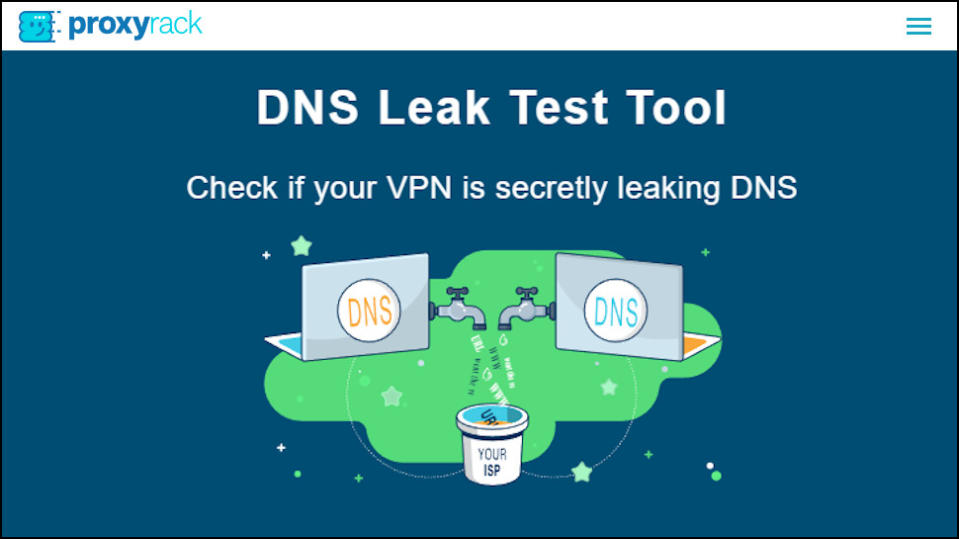 IPVanish DNS Leak Test