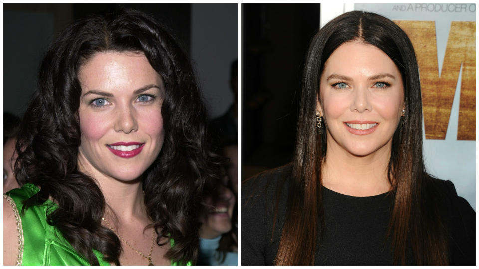 Picture of Gilmore Girls Lorelai Then and Now