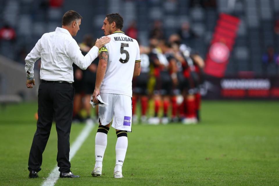 Former Socceroos captain Mark Milligan abruptly left Macarthur months after taking up an assistant coaching role under Ante Miličić.