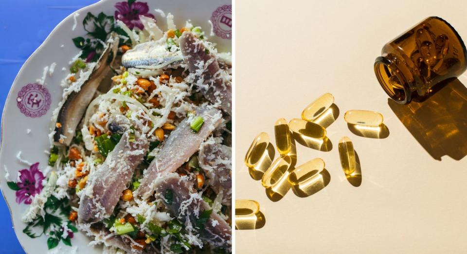 Collagen diet v supplements. (Getty Images)