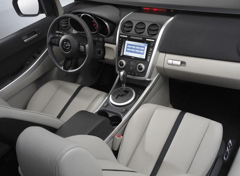 2007 mazda CX-7 Interior - Image: Mazda