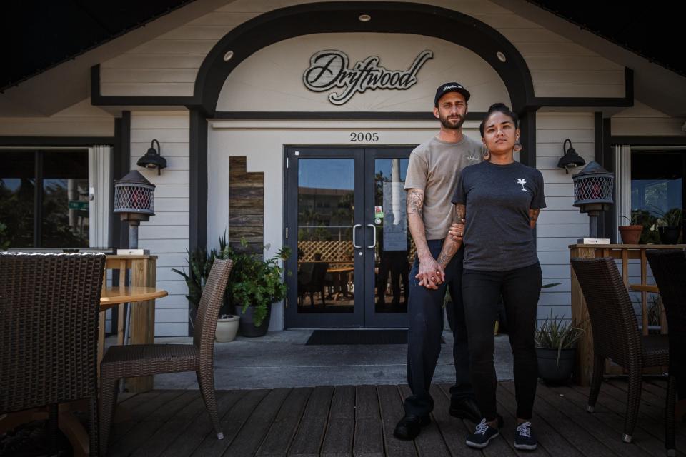 Boynton Beach restaurant Driftwood is operated by acclaimed chef Jimmy Everett and his wife/partner Ilia Gonzalez Colon.