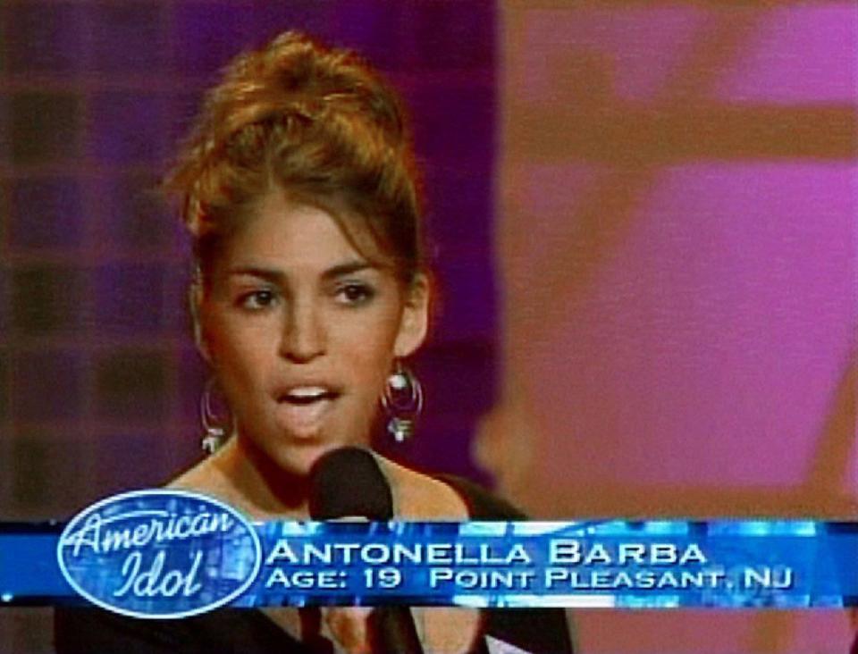 Antonella Barba of Point . Pleasant on "American Idol."