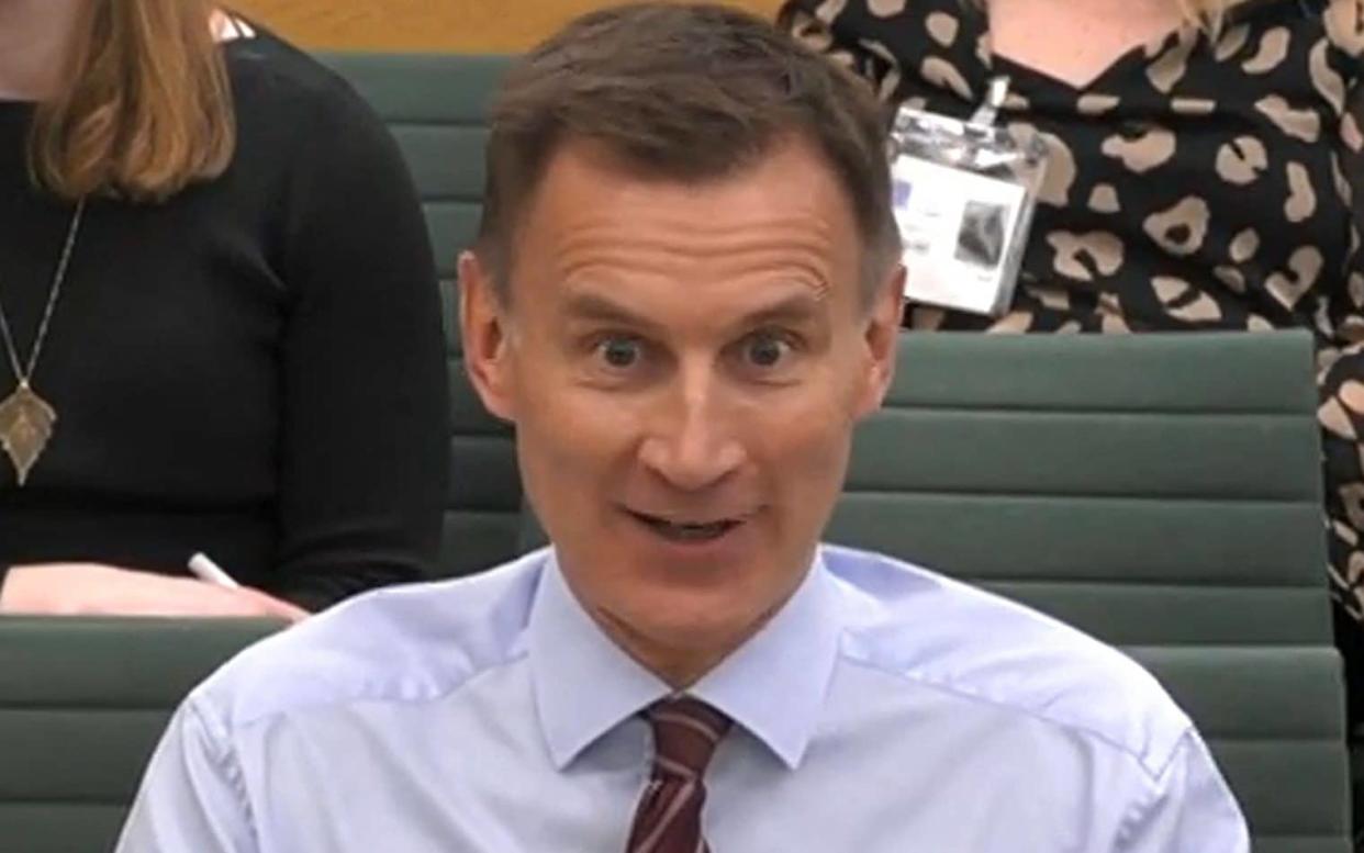 Jeremy Hunt - PRU/AFP via Getty Images