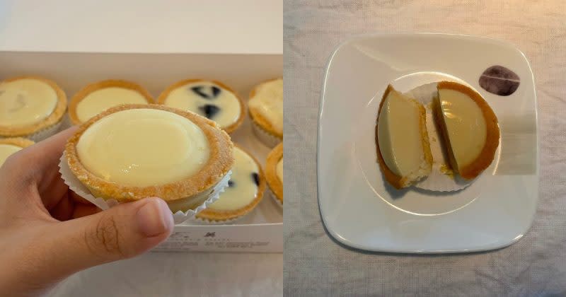 LE Cafe Confectionery & Pastry - A close up of the original beancurd tart