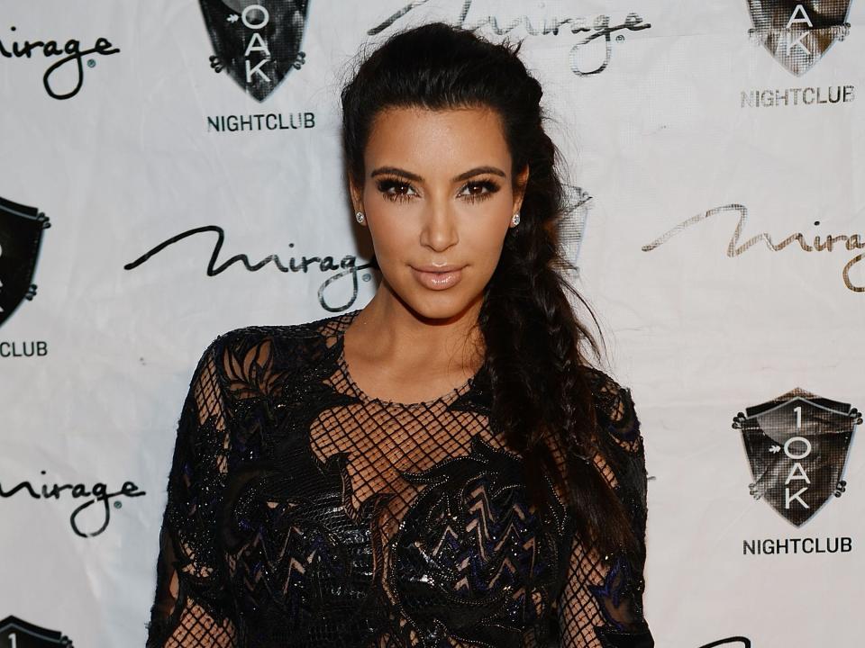 Kim Kardashian in 2012.