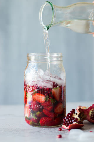 Citrus Blackberry Infused Water. - The Pretty Bee