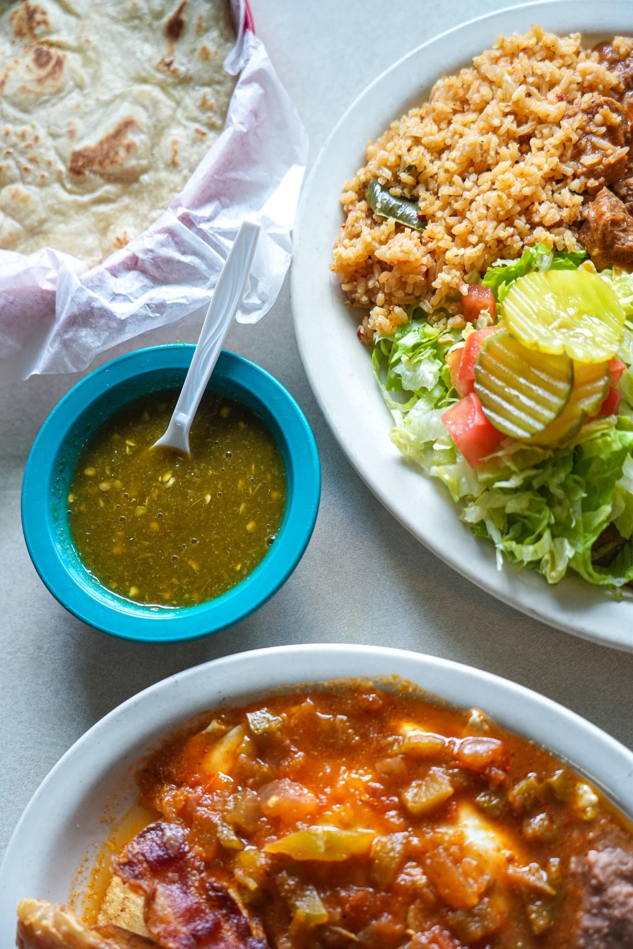 Dishes like huevos rancheros and carne guisada are staples at Joe's Bakery and Coffee, which opened in 1962.