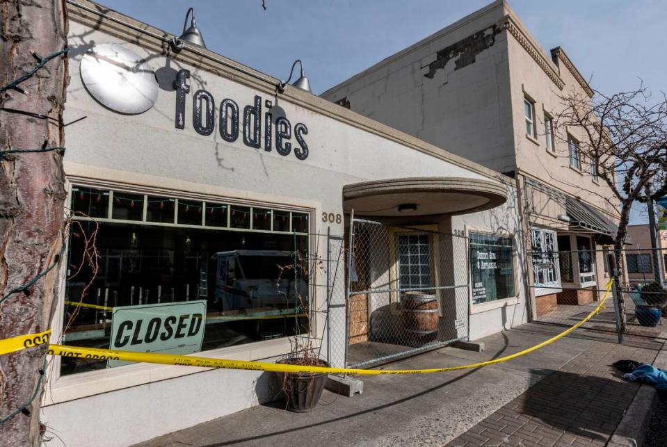 Foodies and several other businesses were ordered to vacate for the time being after the 2022 fire ravaged the adjoining Cascade building in downtown Kennewick.