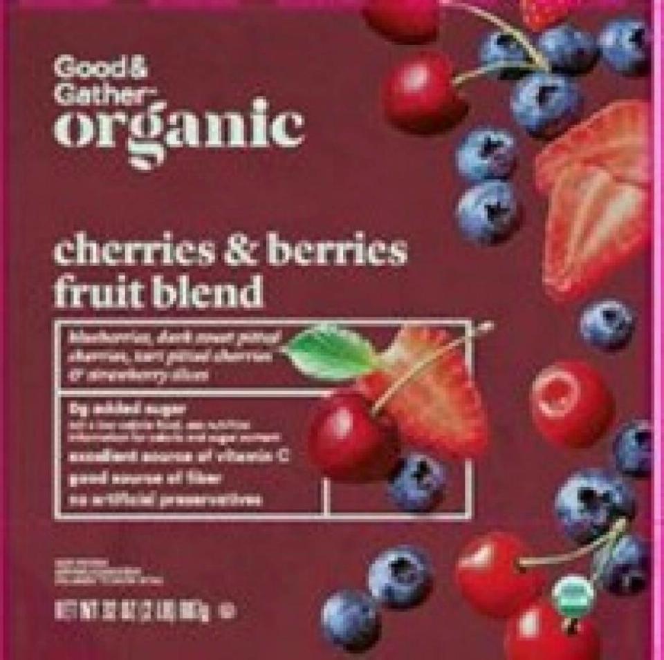 Good & Gather Organic Cherries & Berries Fruit Blend