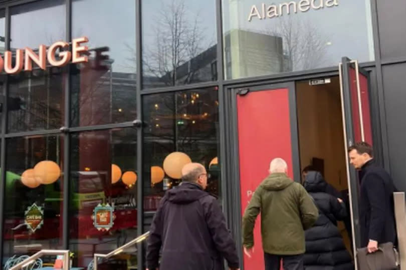 Alameda Building Entrance, Wembley Park Boulevard