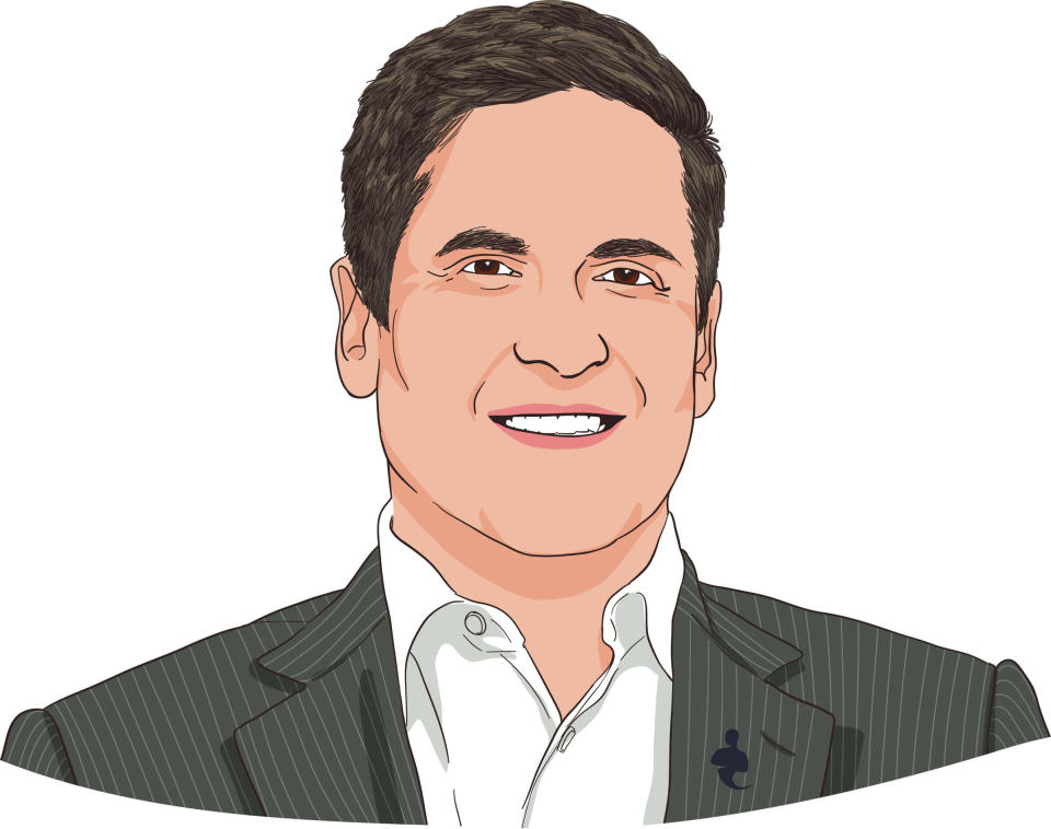 Mark Cuban, billionaire, owner of the NBA’s Dallas Mavericks, and Shark on “Shark Tank”.