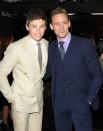<p>Tom Hiddleston also attended the prestigious Eton College, but, as a student, he was nowhere near the big shot that he is now. In a school production of <em>A Passage to India</em>, Eddie Redmayne played the story’s female lead Adela Quested, and Hiddleston…well, he <a href="https://www.youtube.com/watch?v=VAKuHDx8GG8" rel="nofollow noopener" target="_blank" data-ylk="slk:played one of the legs of the elephant;elm:context_link;itc:0;sec:content-canvas" class="link ">played one of the legs of the elephant</a> that Redmayne’s character rode. </p><p>No hard feelings, though; the actors have come a long way since their Eton days. Redmayne has won an Oscar, a Golden Globe, and a Tony award, and Hiddleston has solidified himself within the Marvel Cinematic Universe as Loki.</p>