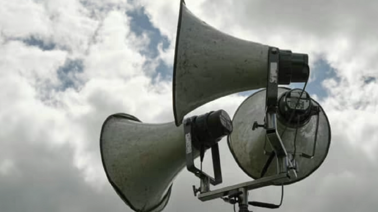 Air-raid warning siren. Photo: Getty Images