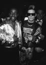 <p>MC Hammer and Vanilla Ice at the Grammys in 1991.</p>