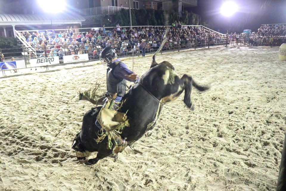 Bull riding is back for this weekend's Buckmasters Expo in downtown Montgomery.