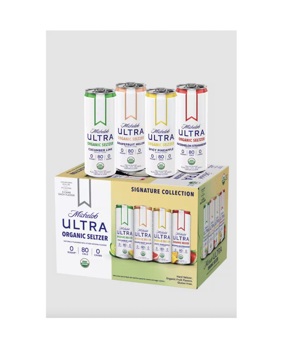 Organic Seltzer Signature Collection Pack (Pack of 12)