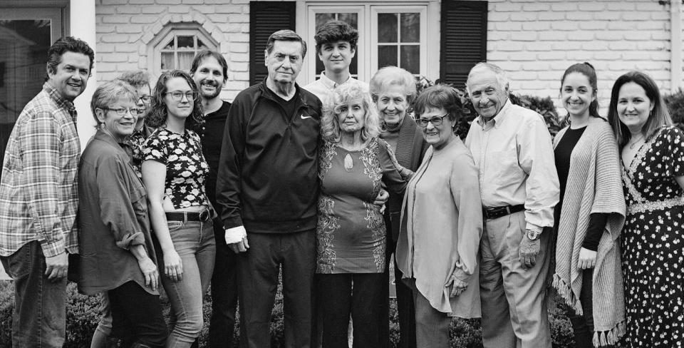 Passover 2019 for Beth Feldman of New Rochelle, far right, included her parents and extended family. This year, due to the coronavirus, she will be making a seder for four. It is her first year ever celebrating without her parents.