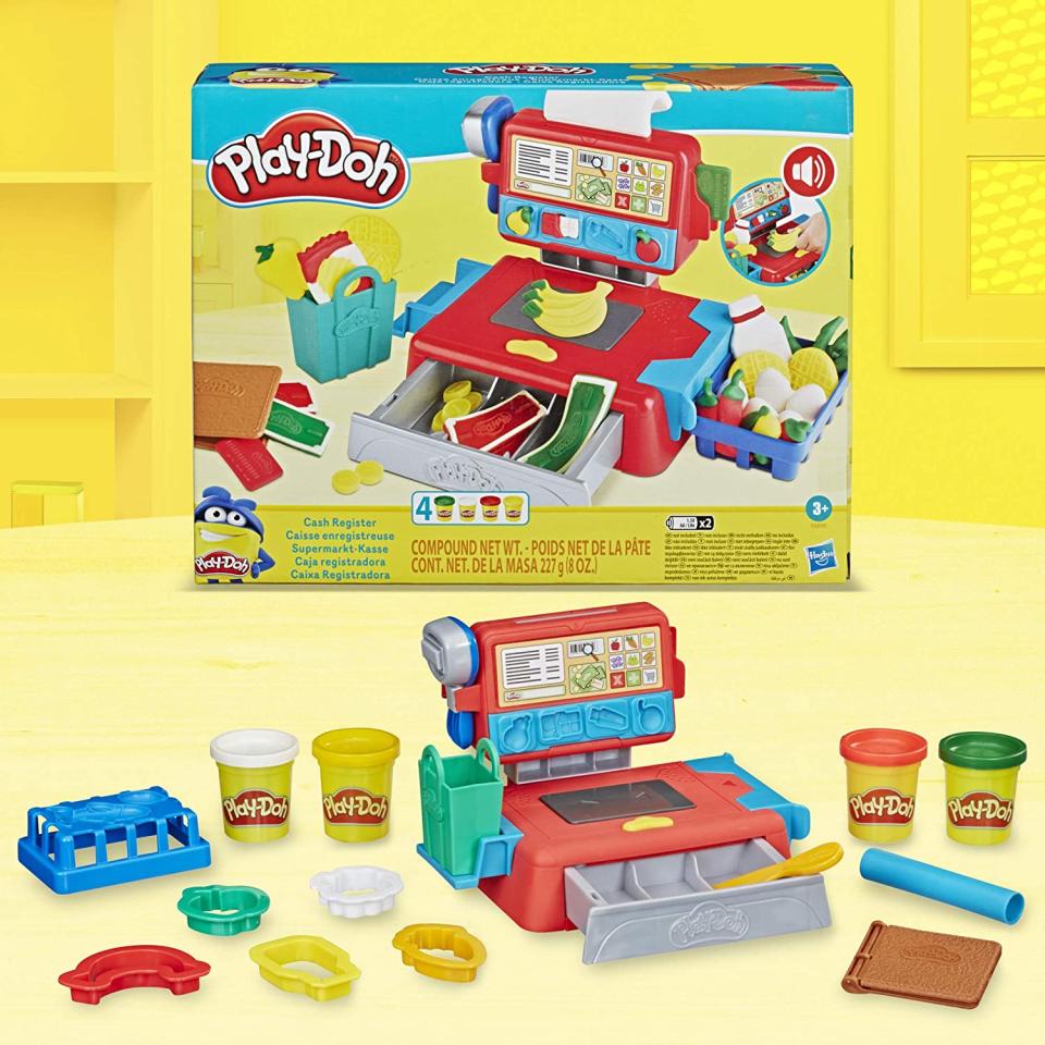 Hasbro Play-Doh Cash Register. Image via Amazon.