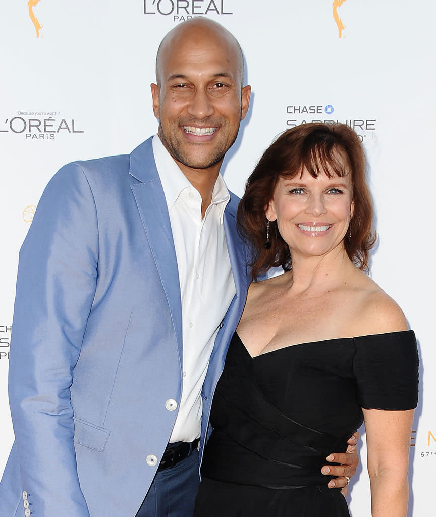 Keegan-Michael Key and Cynthia Blaise