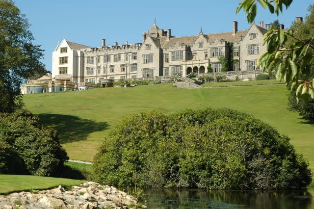 Guests fall 60ft after balcony collapse at Bovey Castle