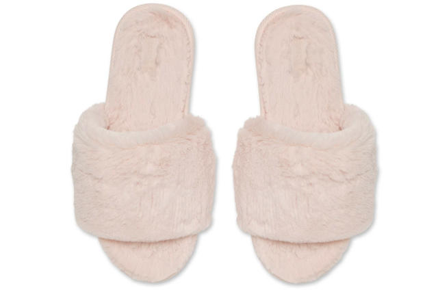 SKIMS Makes First Foray Into Footwear With Fluffy Slide