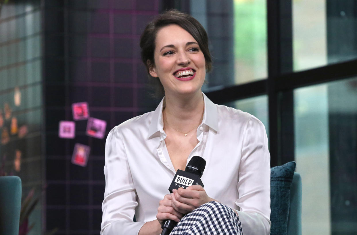 Actress Phoebe Waller-Bridge attends the Build Series to discuss “Fleabag” at Verizon Media’s Build Studio in New York. (Photo: Jim Spellman/Getty Images)