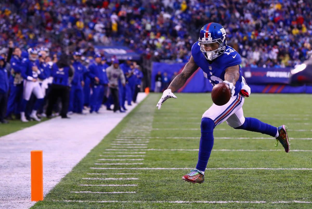 NFL fines Odell Beckham Jr. for pants not covering knees