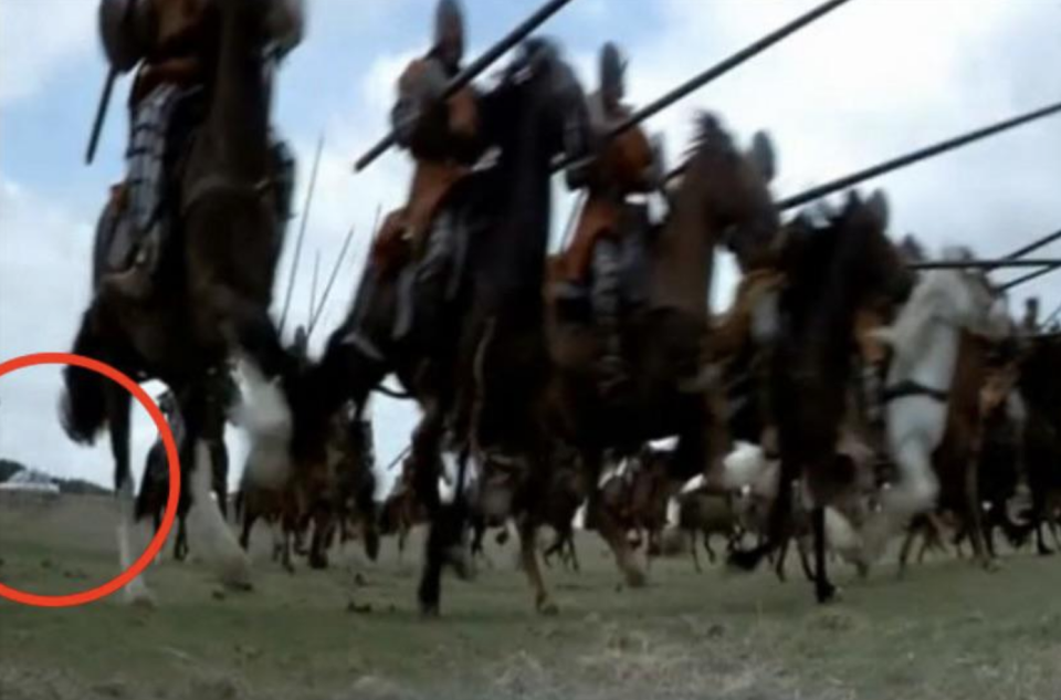 Screenshot from "Braveheart"