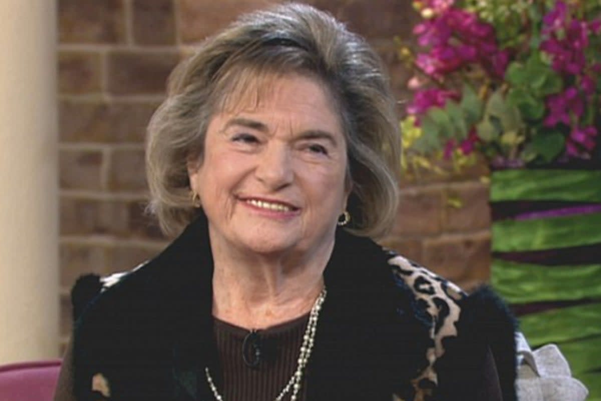 The grandmother of former X Factor star Katie Waissel has died aged 93  (ITV)