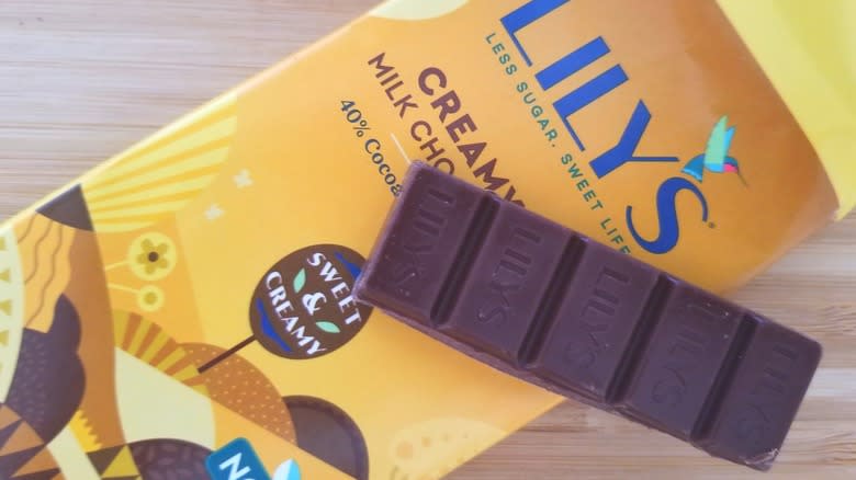 Lilys Milk Chocolate bar