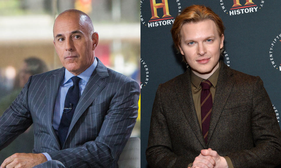 Matt Lauer criticizes Ronan Farrow's reporting in Catch and Kill. 