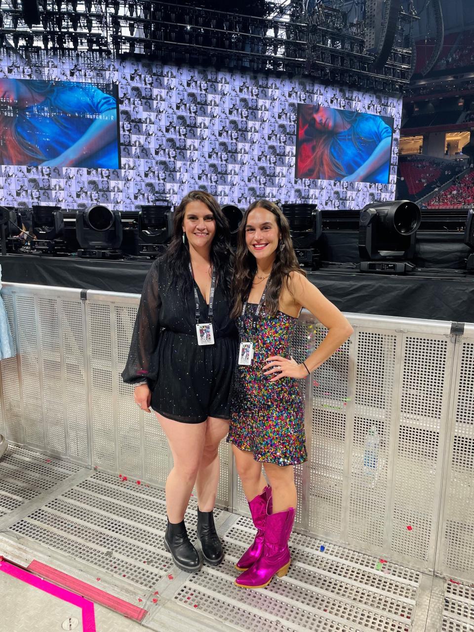 Natalie Micciulli, co-owner of Bonita Springs' Ceremony Brewing, saw Taylor Swift's Eras Tour in Atlanta with her sister Marissa Vercrouse in April 2023.