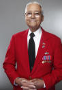 FILE - Tuskegee airman Charles McGee poses for a portrait during the "Red Tails" junket in New York on Jan. 10, 2012. McGee, one of the last surviving Tuskegee Airmen who flew 409 fighter combat missions over three wars, died Sunday, Jan. 16, 2022. He was 102. (AP Photo/Carlo Allegri, File)