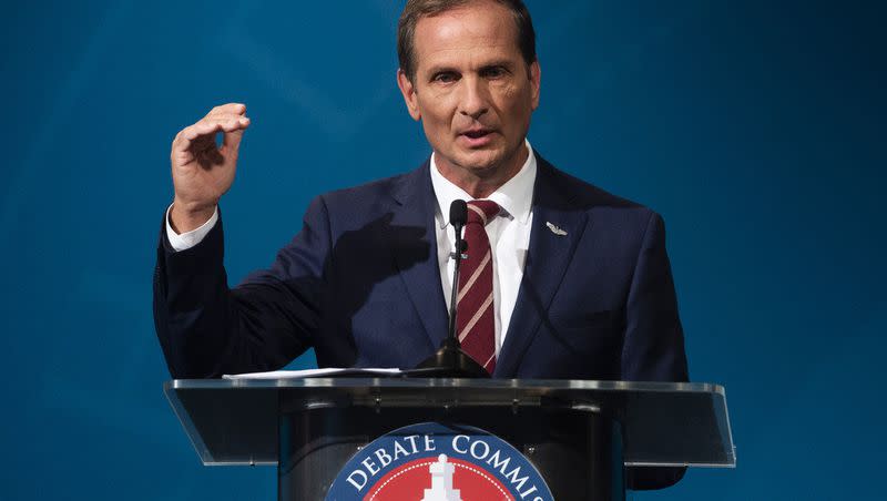 Rep. Chris Stewart announced his planned resignation in late May, citing ongoing health issues his wife is facing. Eight candidates are still in the race to replace him.
