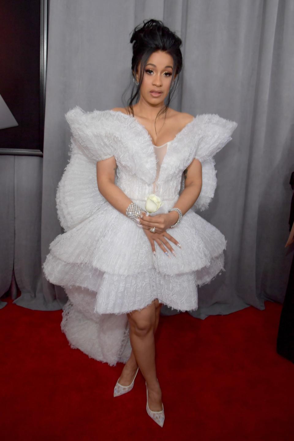 <h1 class="title">cardi front</h1><cite class="credit">Lester Cohen/Getty Images</cite>