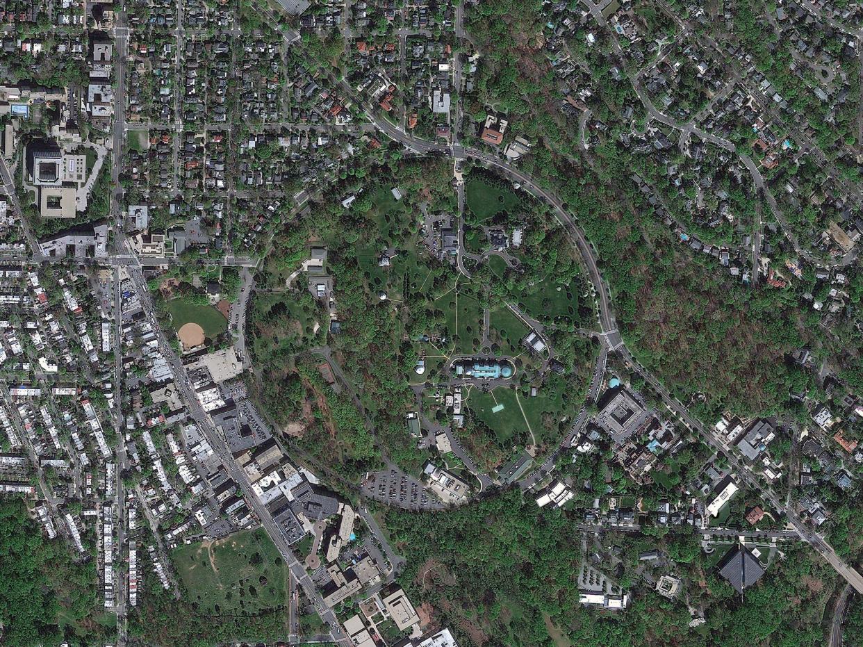 Aerial of the Naval Observatory
