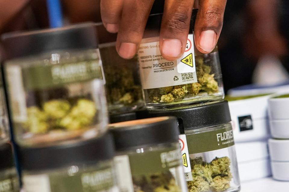 The rollout of New York’s cannabis market has been dogged by bureaucratic dysfunction and other delays like lawsuits over the last three years. REUTERS