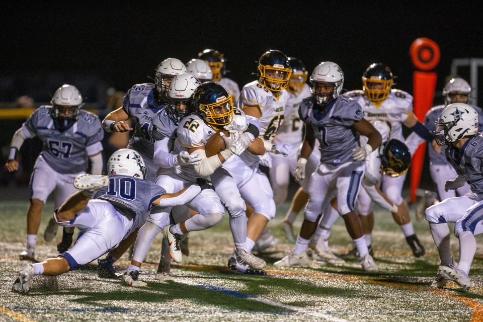 Marlboro vs. Howell high school football game at Howell High School in Farmingdale, NJ Friday, September 23, 2022. 