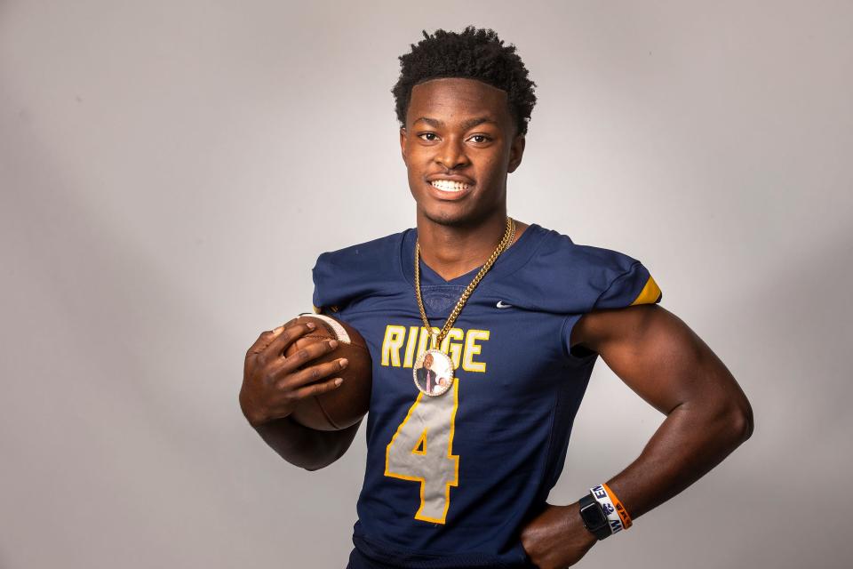 All County Football- Ridge Community High School - Joe Jackson in Lakeland Fl  Thursday December 15,2022.Ernst Peters/The Ledger